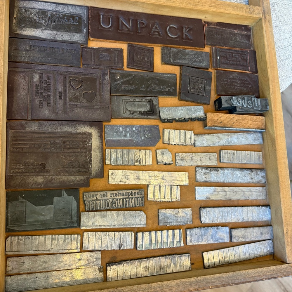 Vintage Printing Block Set - Picture 7 of 16